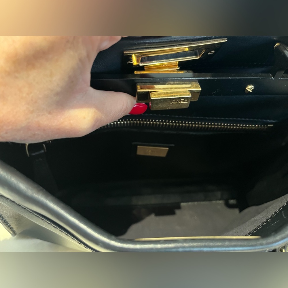 **SOLD** 
Fendi Medium Peekaboo - Gold and Black Hardware - Picture 5 of 11
